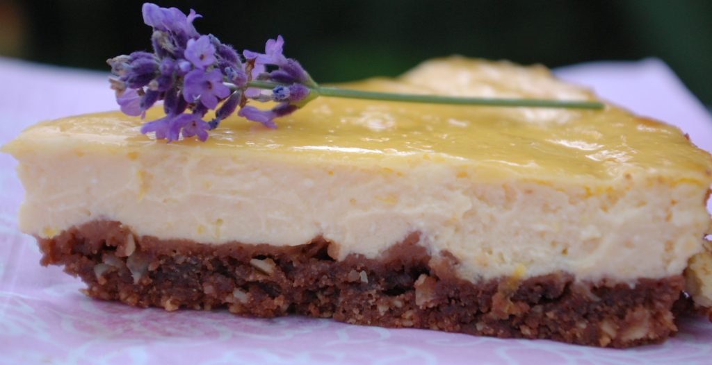 Citromos ricotta krémtorta