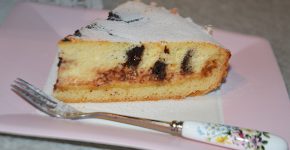 Ricottatorta csokipasztillával megbolondítva